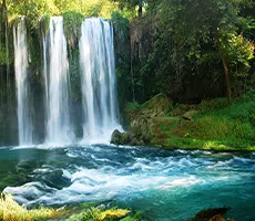 آبشار جذاب دودن آنتالیا